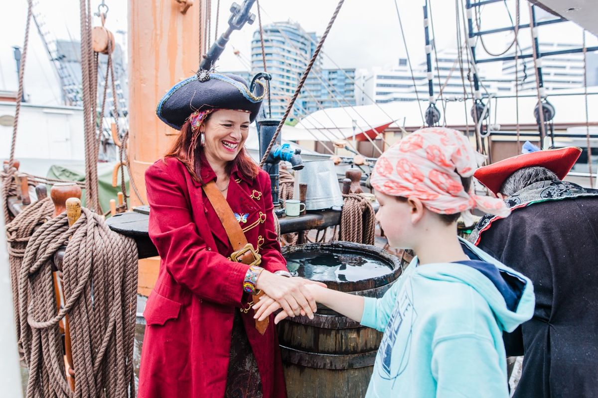 Polly Woodside Pirate Day